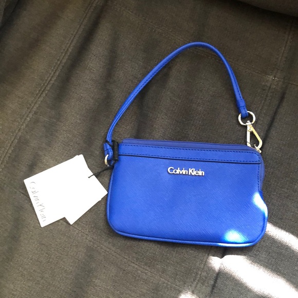 Calvin Klein Handbags - Calvin Klein Navy Blue Wallet